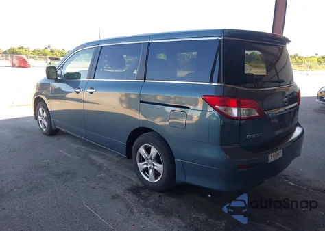 2012 Nissan Quest Sv from USA, damaged, VIN JN8AE2KP4C9045765